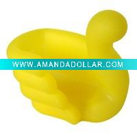Wholesale Eco-frierdly soft pvc moble phone holder