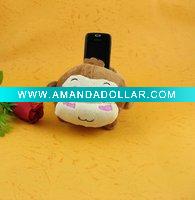 Wholesale fluffy monky phone holder,phone stander