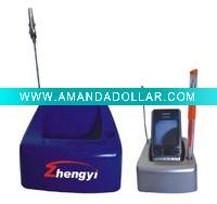 Wholesale Mobile holder with message clip&pen holder