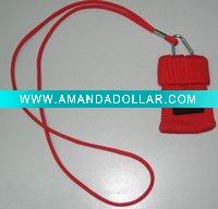 Wholesale mobile holder with lanyard carabiner
