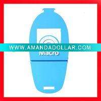 fashion 3D soft pvc cell phone holder