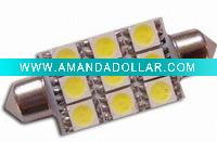 Wholesale 5050-9SMD 10x39/41 led car sign light instrument interior decoration lamp
