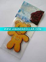 Wholesale Bear shape paper air freshener