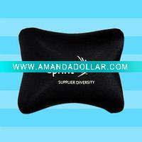 Wholesale Silk printed Bone shaped car pillow