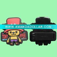 3D cartoon plastic square belt buckle