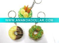 Wholesale Artificial Cookie keyring