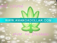 2011 leaf shaped gift car hanging perfume