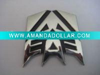 plastic car sticker