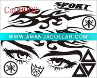 Wholesale Vinyl Motorcycle Decals Car sticker Decoration 300x370mm