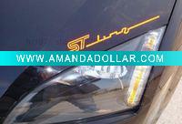Wholesale Glossy Vehicle Auto,Car Vinyl Body Decorative Stickers,Decals Graphics ST LINE T1096
