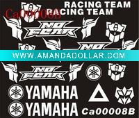 Wholesale New Waterproof Motorcycle Decals Car sticker Decoration Stickers 300x370mm