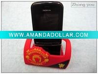 Wholesale soft PVC mobile phone holder