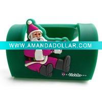 Wholesale PVC cartoon pattern mobile phone holder