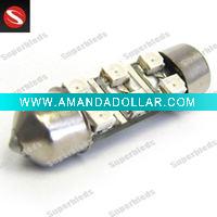 Wholesale 3528 6SMD 3chip car led festoon light 7000-7500 K