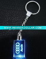 3d laser keyring car