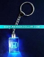 3d laser keyring car