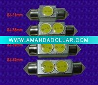 Wholesale LH-10X39- 2X0.5W led car interior light sign light instrument lamp decoration lighting