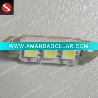 211 5050 led light bulb festoon 2smd led car bulb