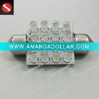 12V/24V led festoon car led bulb