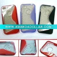 Wholesale 2011 new design pc+tpu case for I phone 4