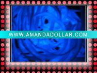 Wholesale party shoelace - blue glow in the dark