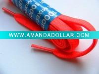 Wholesale Red Flat Shoelaces