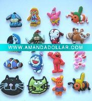 modern designsoft pvc shoes decoration