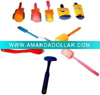 the velcro shoe brush
