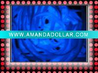 Wholesale blue glow in the dark shoelace