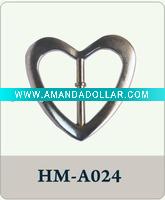 heart shaped shoe buckle