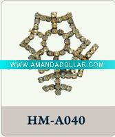 Wholesale flower shaped shoe buckle