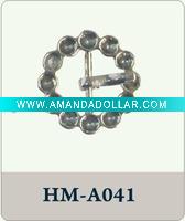 round shaped shoe buckle