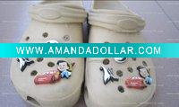 pvc footwear part shoe charm