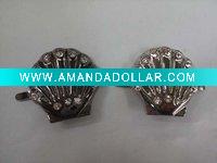 Wholesale Fashion Shell Shape Metal Decorative Buckle