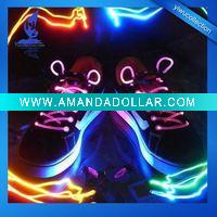 Wholesale light up led shoelace, led shoestring, Led shoelace
