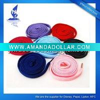 6 pair flat shoelaces