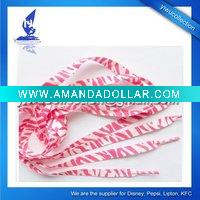 Wholesale 1pair love flat shoestring
