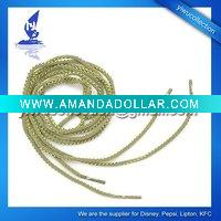 Wholesale Yellow round shoelace