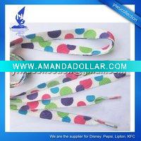 Wholesale Heat printed shoelace
