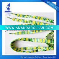 Wholesale Striped Shoe Laces