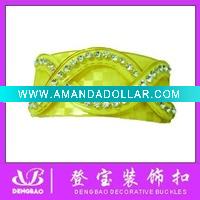 Wholesale acrylic shoe ornaments ,shoe fitting ,accessories and buckles