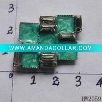 Wholesale metal rhinestone shoe buckle
