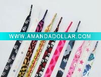 Wholesale Heat-transferred Customized Shoelaces Shoestring