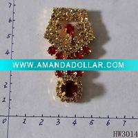 Wholesale popular rhinestone shoe buckle