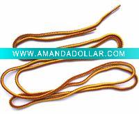 Wholesale round polyester lace for leather shoe