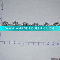 Wholesale fashionable rhinestone shoe chain