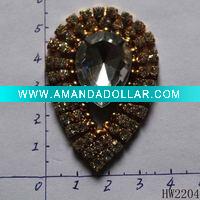 Wholesale heart style shoe buckle
