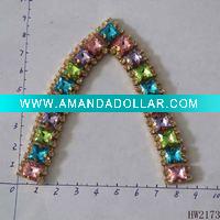 latest alloy shoe chain