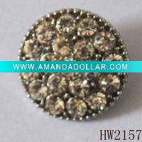 Wholesale fashion round shoe buckle