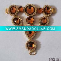 Wholesale fashionable rhinestone shoe chain